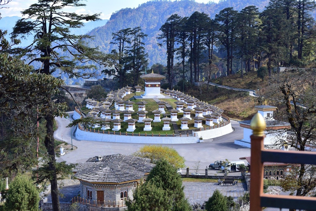 dochula pass, monument, buddha purnima, stupa, shanti stupa, buddhism, buddhist, bhutan, country, pass, religion, dochula, architecture, landmark, thimphu, travel, asia, druk, 108, bhutanese, chorten, culture, faith, holy, landscape, punakha, scenic, buddha, memorial, sacred, spiritual, tourism, traditional, sky, blue, mountain, nature, blue sky, temple, pray, monastery, blue pray, blue buddha, blue culture, blue memory
